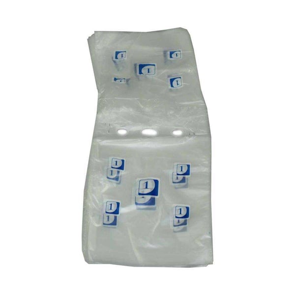 Pak-Sher Pak-Sher 6.3"x7" #1 Portion Food Storage Bag, PK2000 5870 - main